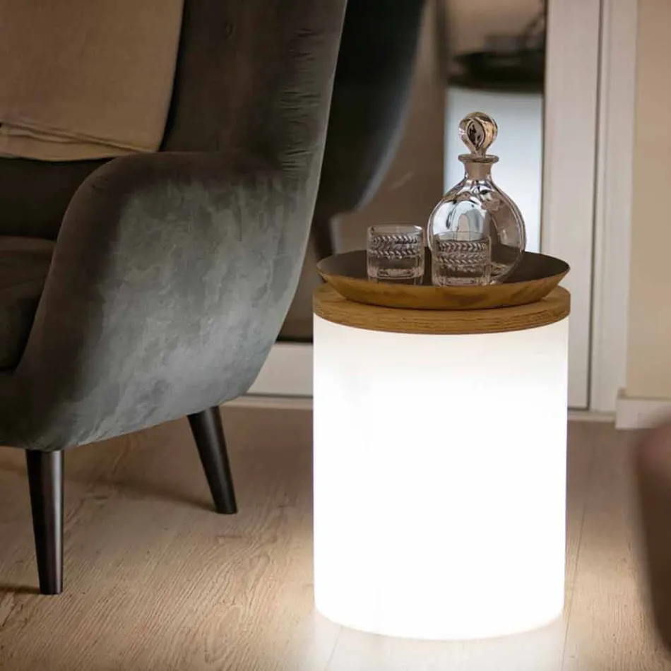 Llambë tryeze për dizajn të jashtëm ose të brendshëm me Led, Solar ose E27 - Tamburostar Viadurini