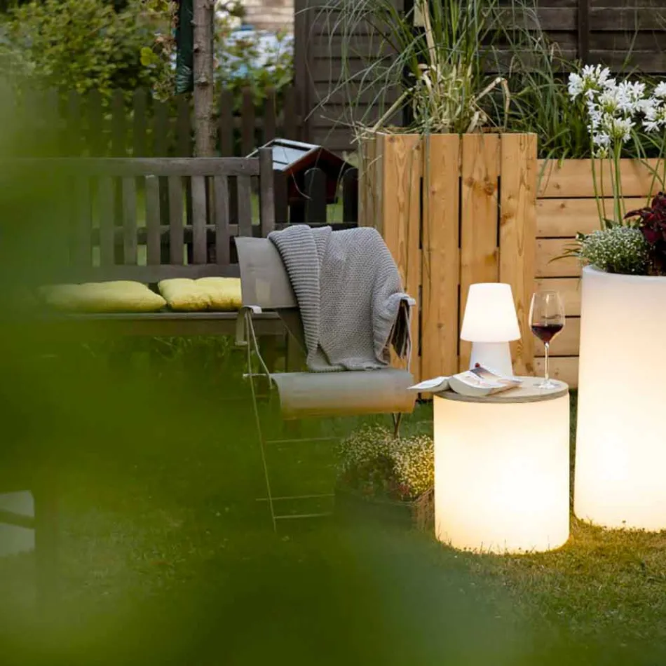 Llambë tryeze për dizajn të jashtëm ose të brendshëm me Led, Solar ose E27 - Tamburostar Viadurini