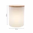 Llambë tryeze për dizajn të jashtëm ose të brendshëm me Led, Solar ose E27 - Tamburostar Viadurini