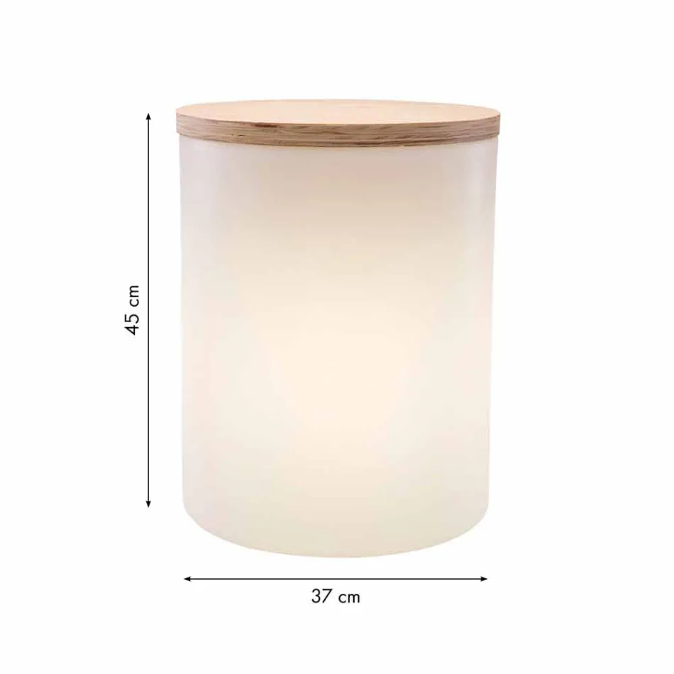 Llambë tryeze për dizajn të jashtëm ose të brendshëm me Led, Solar ose E27 - Tamburostar Viadurini