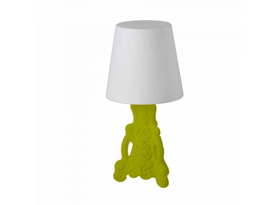 Llambë tavoline me ngjyra Slide Lady of Love dizajn modern prodhuar në Itali Viadurini