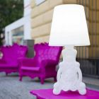 Slide llambë tryeze Zonja e Dashurisë me dizajn shkëlqyes prodhuar në Itali Viadurini