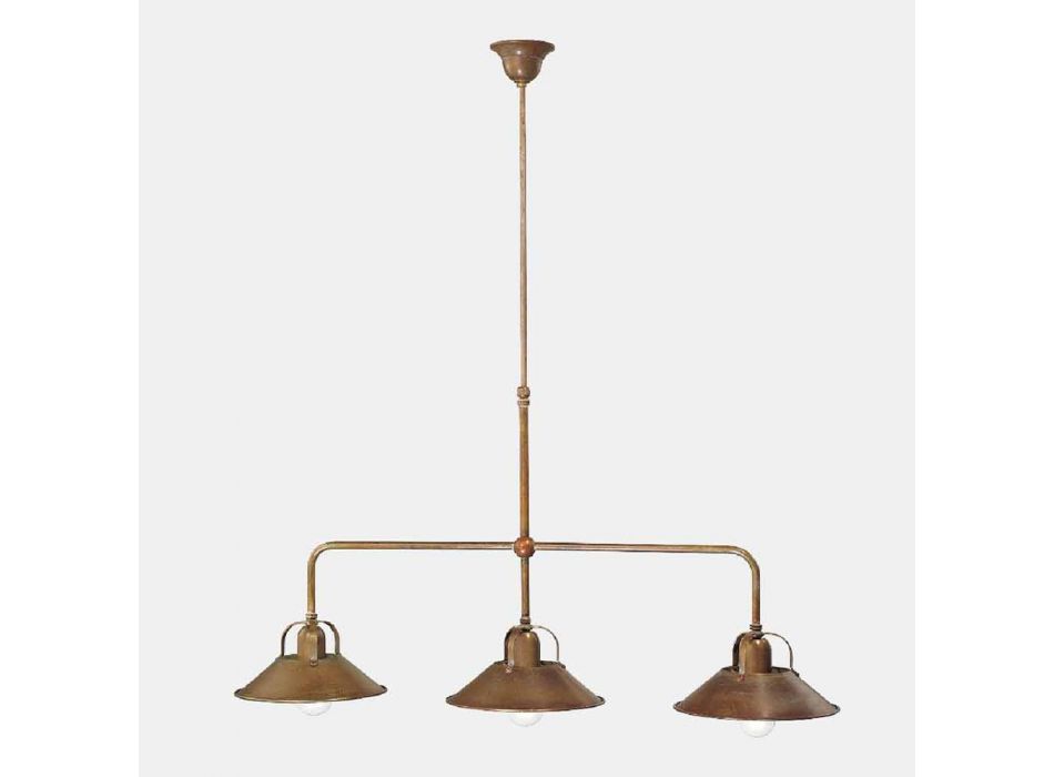 3 Llambadar Dritash në Projektim Vintage prej bronzi Prodhuar në Itali - Cascina nga Il Fanale Viadurini