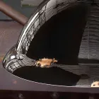 Llambadar zjarri qeramike dhe metalike Angela Ferroluce Viadurini