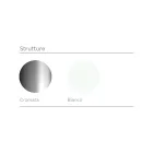 Llambadar qelqi venecian me pesë kupola i prodhuar në Itali - Lucilla Viadurini