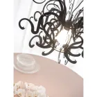 Llambadar pezullimi në pleksiglas të riciklueshëm të bardhë ose të zi - Sancho Viadurini