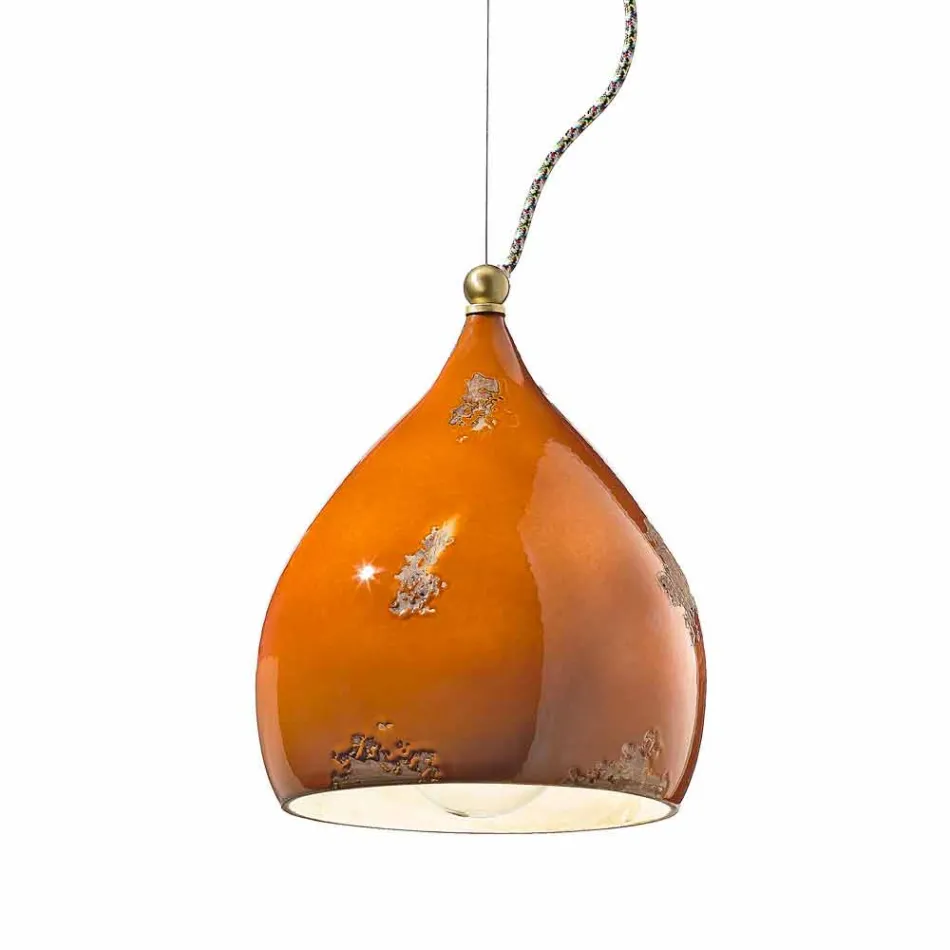 Llambadari hartoi pezullimin e stilit retro Ferroluce Viadurini