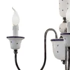 Llambadar prej tunxhi prej qeramike dhe antik i punuar me dorë - Sanremo Viadurini