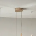 Llambadar me 2 LED me futje të lëvizshme në xhami të grimcuar - Catalpa Viadurini