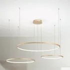 Llambadar me 2 ose 3 drita LED horizontale Roronde në metal të lyer - manit Viadurini