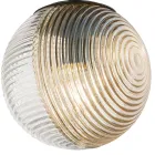 Llambadar me 3 drita në xhami të fryrë në formën e një sfere Prodhuar në Itali - Prilla Viadurini