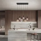 6 Llambadar Xhami i Lehtë me Dekorim Balloton - Zanash Viadurini