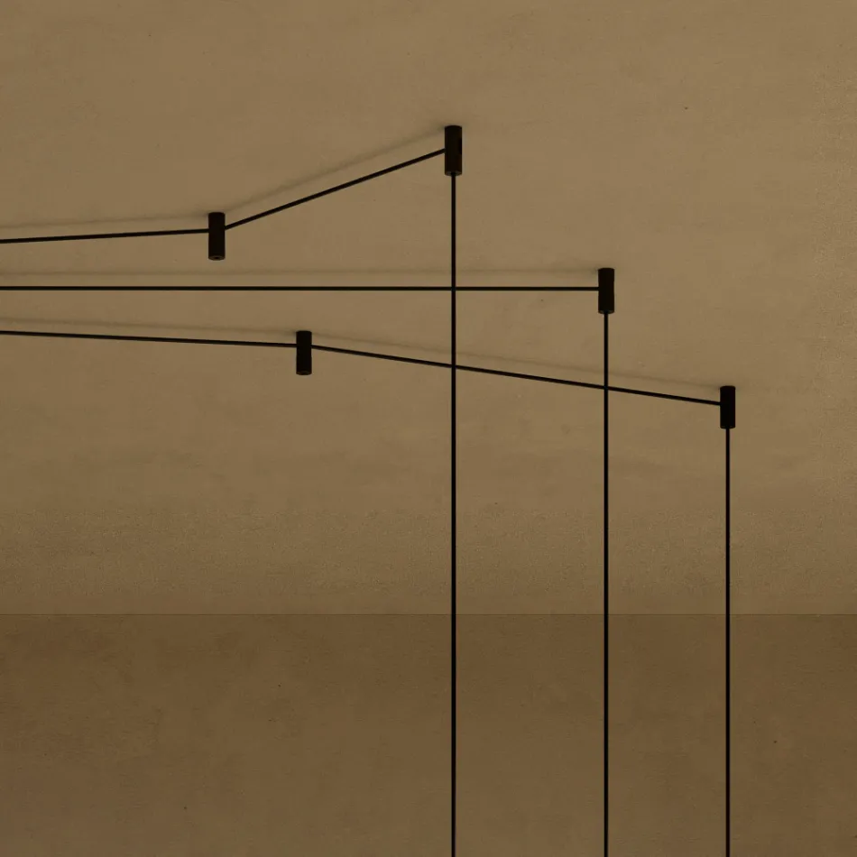 Llambadar me cilindra qelqi Canneté i prodhuar në Itali - Oris Viadurini