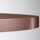 Llambadar me trup qelqi dhe 3 rrathë alumini - Clara Viadurini