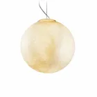 Llambadar me dizajn modern In-es.artdesign Hëna e bardhë në nebulit Viadurini