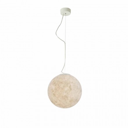 Llambadar me dizajn modern In-es.artdesign Hëna e bardhë në nebulit Viadurini