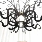 Llambadar pleksiglas dizajni modern i bërë në Itali, Malito Viadurini