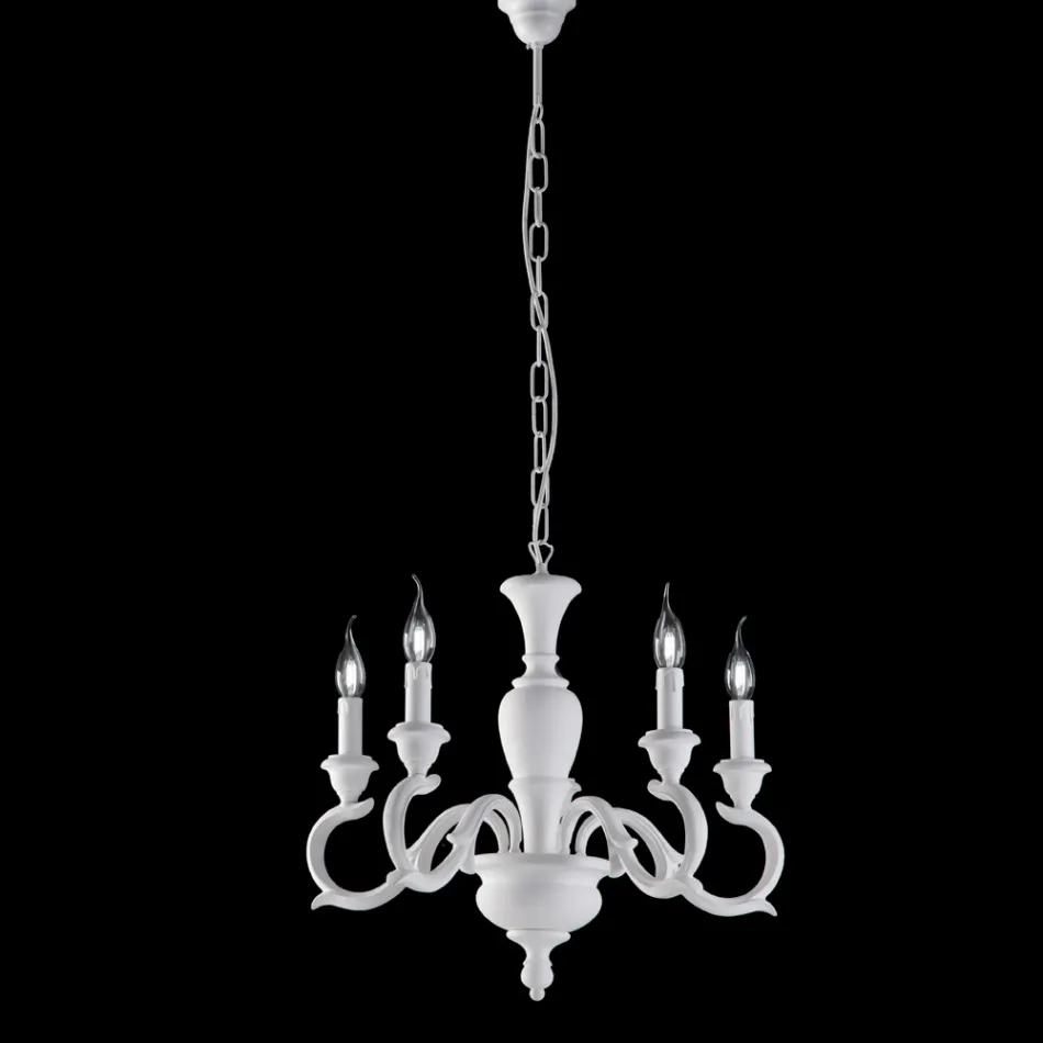 Llambadar druri i prodhuar në Itali për dekorim të brendshëm - Firence Viadurini