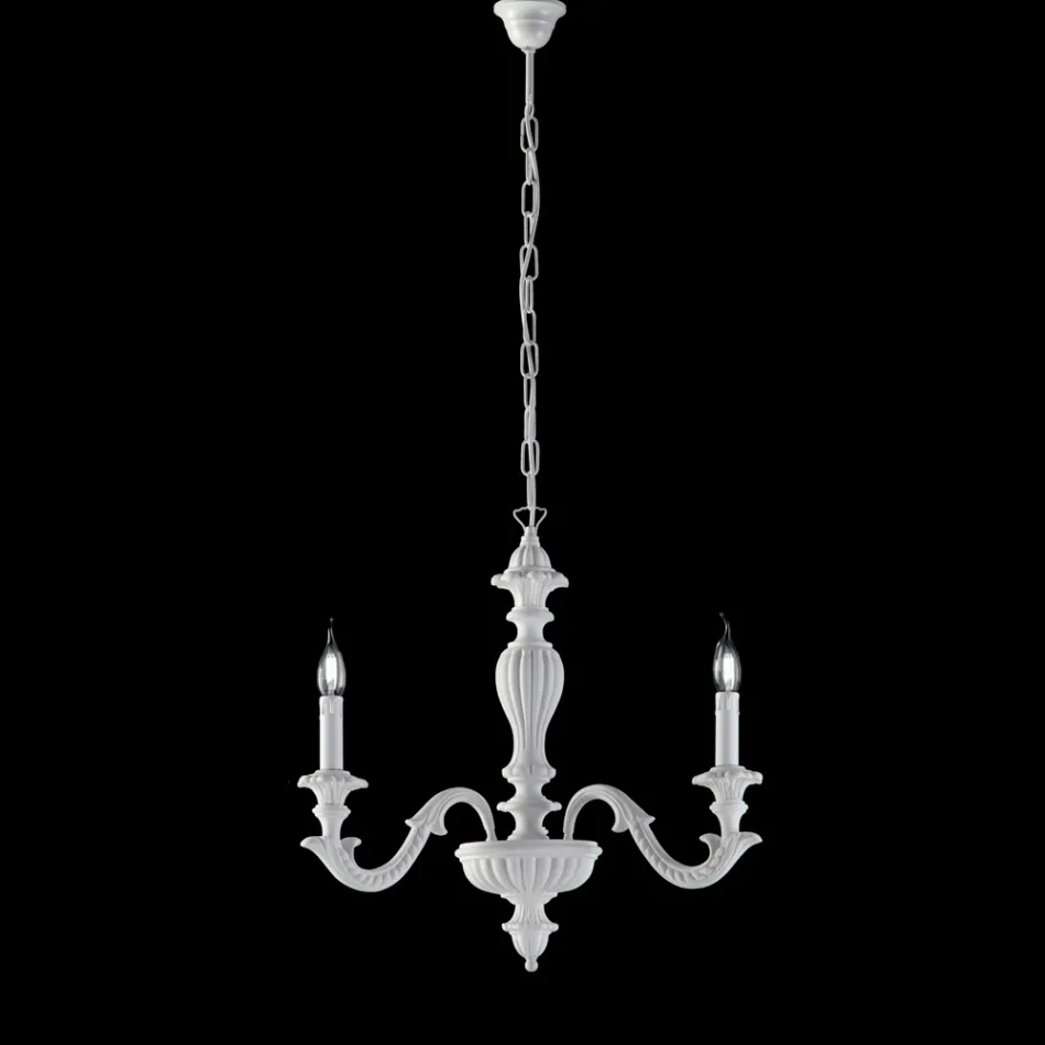 Llambadar druri i prodhuar në Itali për dekorim të brendshëm - Milano Viadurini