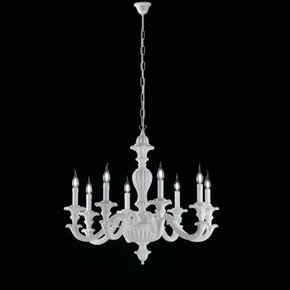 Llambadar druri i prodhuar në Itali për dekorim të brendshëm - Milano Viadurini