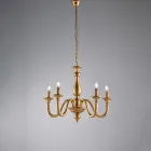 Llambadar druri i prodhuar në Itali për dekorim të brendshëm - Siena Viadurini