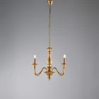 Llambadar druri i prodhuar në Itali për dekorim të brendshëm - Siena Viadurini