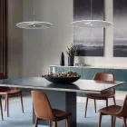 Llambadar metalik me difuzor pleksiglasi me pika të vogla - Nora Viadurini