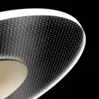 Llambadar metalik me difuzor pleksiglasi me pika të vogla - Nora Viadurini