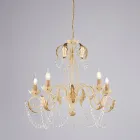 Llambadar metalik për ambiente të brendshme të ndritshme dhe mikpritëse – Perla Viadurini