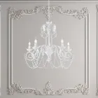 Llambadar metalik për ambiente të brendshme të ndritshme dhe mikpritëse – Perla Viadurini