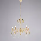 Llambadar metalik për ambiente të brendshme të ndritshme dhe mikpritëse – Perla Viadurini