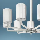 Llambadar në Venecia Xhami dhe Metali i punuar me dorë në Itali - Graham Viadurini