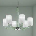 Llambadar në Venecia Xhami dhe Metali i punuar me dorë në Itali - Graham Viadurini