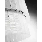 Llambadar Modern 12 Drita në Xham Luksoz Italian të punuar me dorë - Valadier Viadurini