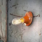 Dizajn retro artizanale llambadar llambadari Ferroluce Vintage Viadurini