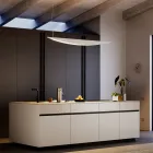 Llambadar i bërë nga alumini i riciklueshëm në ngjyra të ndryshme - Mila Viadurini