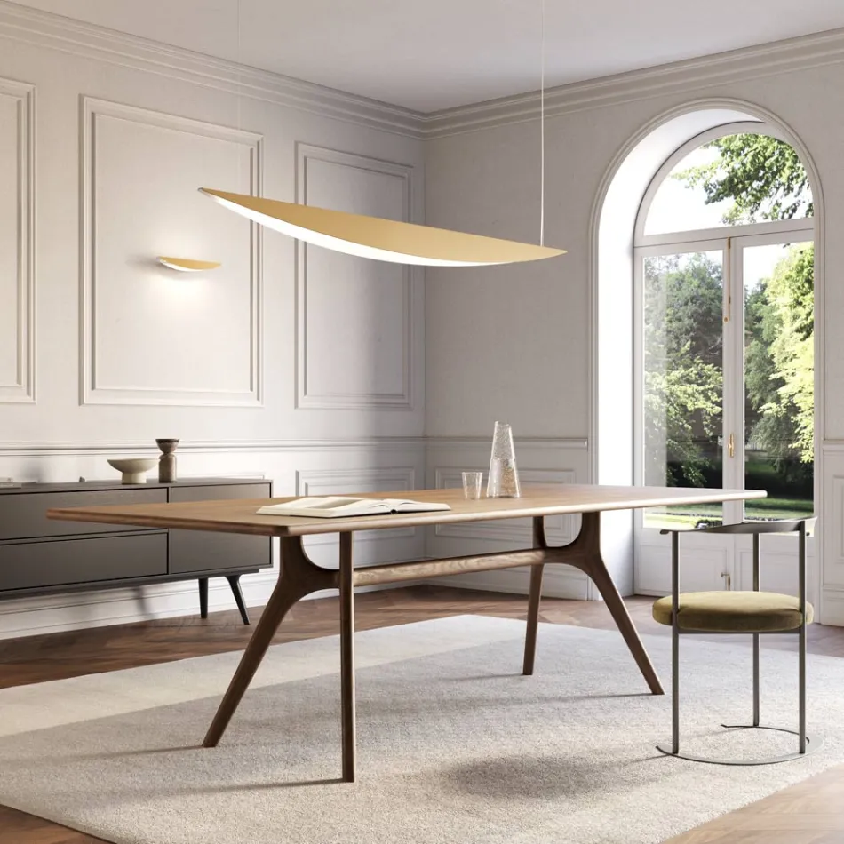 Llambadar i bërë nga alumini i riciklueshëm në ngjyra të ndryshme - Mila Viadurini