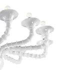 Llambadar i stilit klasik në gotë veneciane të fryrë me dorë - Vanity Viadurini