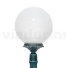 Llambë rruge 172 cm e gjatë në akrilik të zi dhe alumin e prodhuar në Itali - Trovanero Viadurini