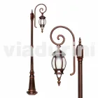 Llambë kopshti klasike alumini Anika e bërë në Itali Viadurini