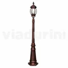 Llambë në natyrë me një dritë alumini të bërë në Itali, Anika Viadurini