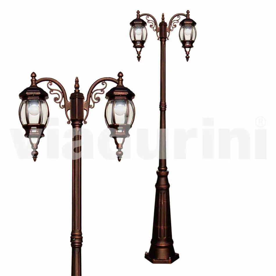 Postë klasike e llambave në natyrë në alumin të hedhur me plumb të bërë në Itali, Anika Viadurini