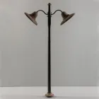 Shtylla e jashtme në alumin dhe Galestro Made in Italy - Toscot Spoleto Viadurini