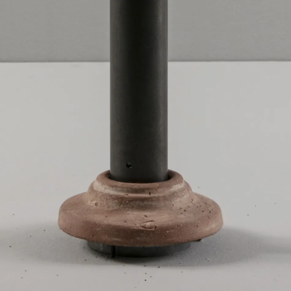 Shtylla e jashtme në alumin dhe Galestro Made in Italy - Toscot Spoleto Viadurini