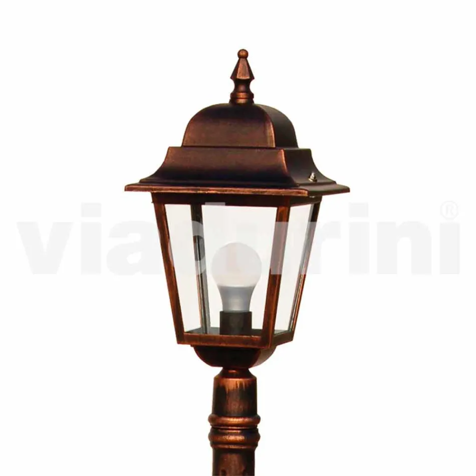 Llambë kopshti në alumini të hedhura vdes në Itali, Aquilina Viadurini