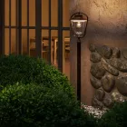 Shtylla llambash e cilësisë së mirë në natyrë në bakër dhe tunxh, 2 lartësi - Calmaggiore nga Il Fanale Viadurini