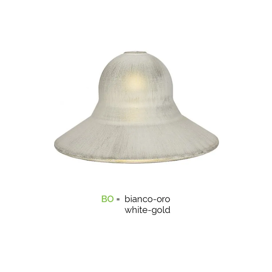 Llambë kopshti me 3 drita në alumin Prodhuar në Itali - Cassandra Viadurini