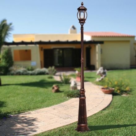 Llambë stili vintage në alumin e derdhur Made in Italy - Leona Viadurini