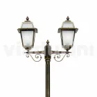 Llambë në natyrë me dy drita në alumini të bëra në Itali, Kristel Viadurini