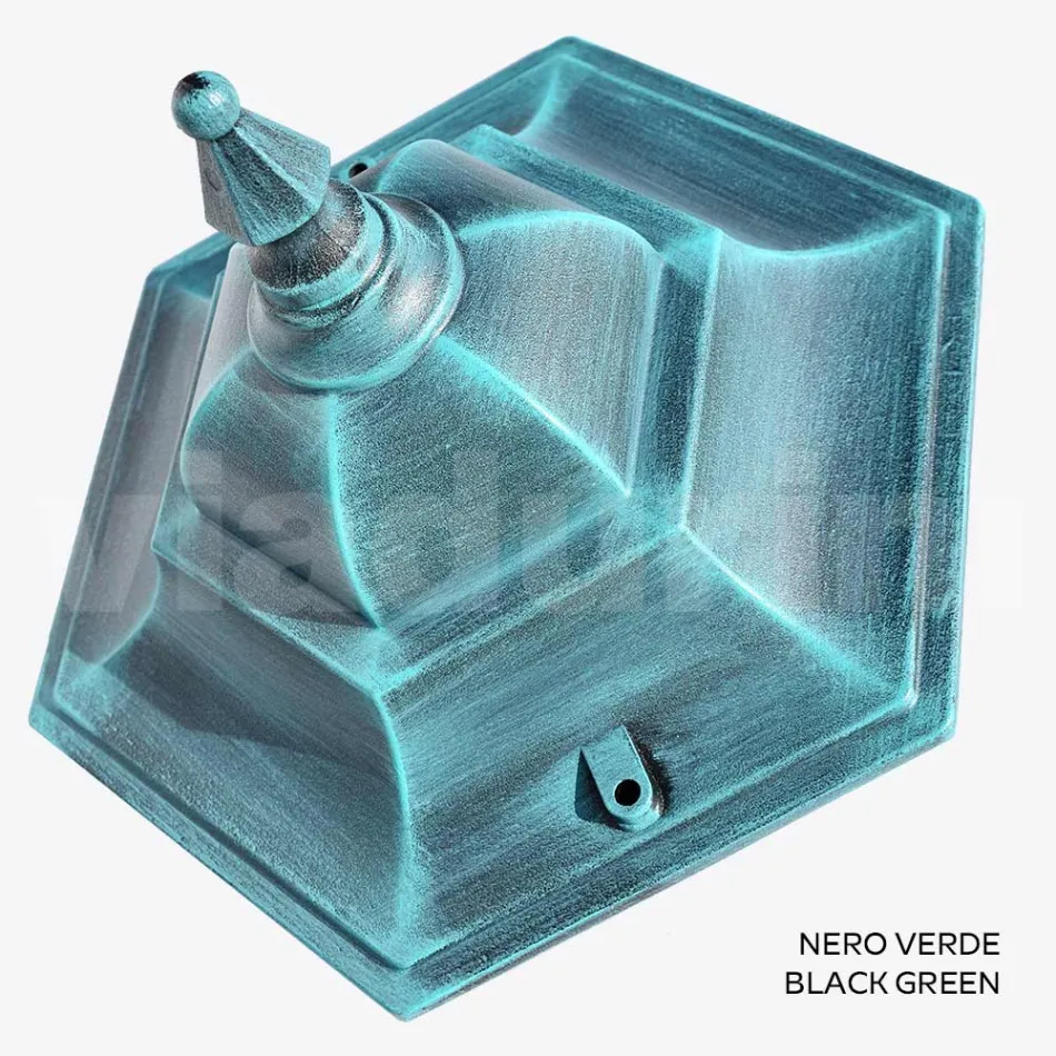 Feneri i murit të kopshtit nga alumini i derdhur i prodhuar në Itali - Pinako Viadurini